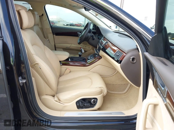 2013 Audi A8 3.0L with VIN WAURGAFD3DN005931, listed as a IAAI auction lot 42461062 with 113,899 mi miles and . Bid and sale history available at DreamBid. Image 5.