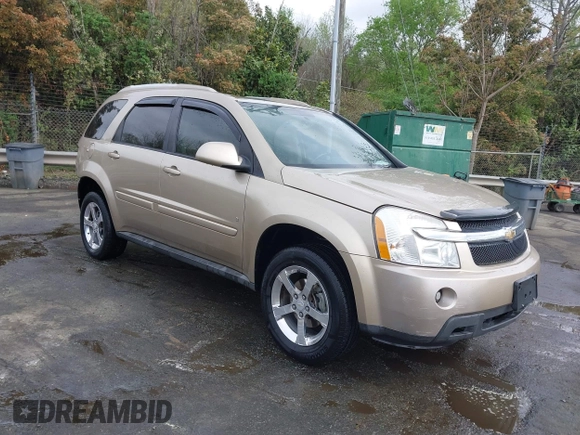 2007 Chevrolet Equinox LT with VIN 2CNDL73F476030570, listed as a IAAI auction lot 41932710 with 149,378 mi miles. Bid and sale history available at carsss.com. Image 1.