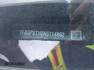 2022 Ford Mustang EcoBoost с VIN 1FA6P8TH0N5114862, выставлен на аукционе IAAI как лот 42266233 с пробегом 20 091 миль миль и . История ставок и продаж доступна на DreamBid. Изображение 9.