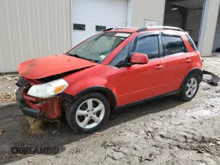 2009 Suzuki SX4 Man Touring Pkg AWD with VIN JS2YB417696201014, listed as a Copart auction lot 49679435 with 113,337 mi miles and Salvage Title. Bid and sale history available at carsss.com. Image 1.