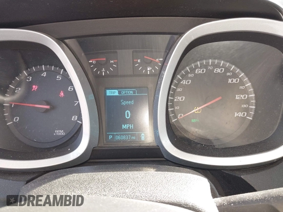 2014 Chevrolet Equinox LT z VIN 2GNFLFEK5E6318684, wystawiony jako IAAI lot #41988931 z przebiegiem 60 837 mil mil oraz . Historia ofert i sprzedaży dostępna na DreamBid. Obrazek 7.