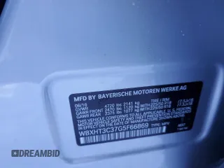 2016 BMW X1 xDrive28i z VIN WBXHT3C37G5F66869, wystawiony jako Copart lot #44990885 z przebiegiem Nie podano mil oraz Szkoda całkowita • Salvage title. Historia ofert i sprzedaży dostępna na DreamBid. Obrazek 12.