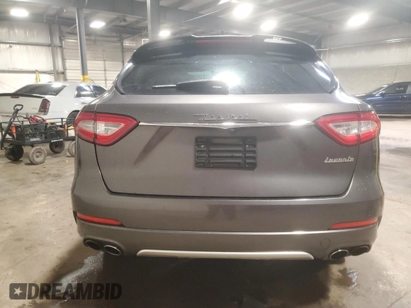 2017 Maserati Levante with VIN ZN661XUS5HX232901, listed as a Copart auction lot 62408945 with Not provided miles and Salvage title. Bid and sale history available at DreamBid. Image 6.