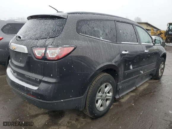 2016 Chevrolet Traverse LS with VIN 1GNKRFED3GJ323659, listed as a Copart auction lot 85879554 with 0 mi miles and Clean Title. Bid and sale history available at carsss.com. Image 3.