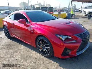 2017 Lexus RC F with VIN JTHHP5BC6H5006076, listed as a IAAI auction lot 40995520 with 49,461 mi miles. Bid and sale history available at carsss.com. Image 1.