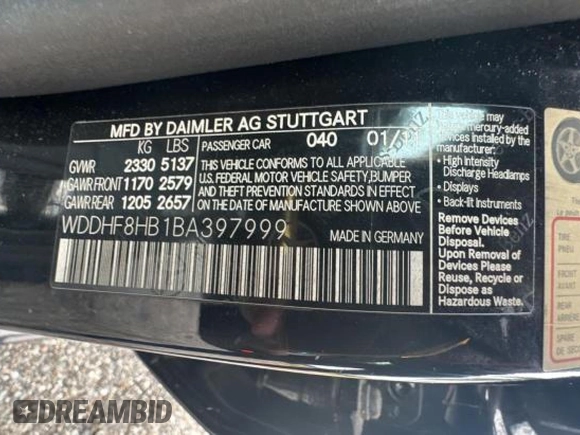 2011 Mercedes-Benz E 350 Luxury z VIN WDDHF8HB1BA397999, wystawiony jako Copart lot #42419165 z przebiegiem 157 257 mil mil oraz Czysty tytuł • Clean title. Historia ofert i sprzedaży dostępna na DreamBid. Obrazek 10.