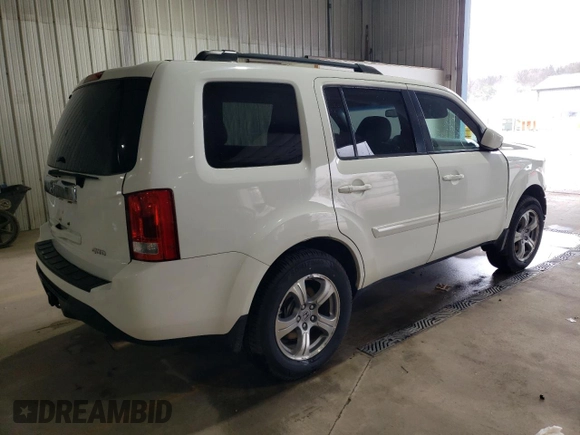 2012 Honda Pilot EX-L with VIN 5FNYF4H58CB036954, listed as a Copart auction lot 50565795 with 174,282 mi miles and Salvage Title. Bid and sale history available at DreamBid. Image 3.