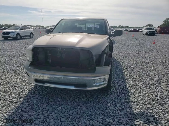 2010 Dodge Ram 1500 SLT with VIN 1D7RB1CT6AS193439, listed as a Copart auction lot 51437095 with 147,903 mi miles and Salvage Title. Bid and sale history available at carsss.com. Image 11.