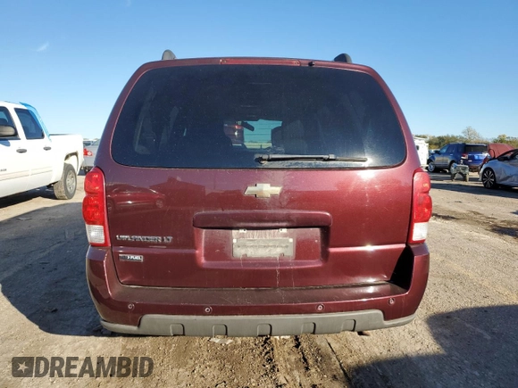 2008 Chevrolet Uplander LT w/1LT with VIN 1GNDV33WX8D130223, listed as a Copart auction lot 78484824 with 229,504 mi miles and Salvage Title. Bid and sale history available at carsss.com. Image 6.