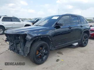 2024 Jeep Grand Cherokee Altitude X with VIN 1C4RJHAGXRC215315, listed as a IAAI auction lot 42437356 with 19,094 mi miles and . Bid and sale history available at DreamBid. Image 2.