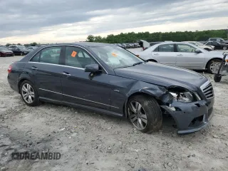 2011 Mercedes-Benz E 350 Luxury with VIN WDDHF2EB1BA343040, listed as a Copart auction lot 54121005 with 94,322 mi miles and Salvage Title. Bid and sale history available at DreamBid. Image 4.