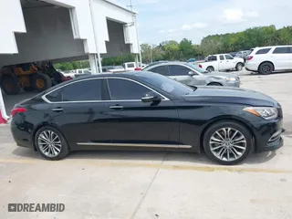 2016 Hyundai Genesis 3.8L with VIN KMHGN4JE6GU106694, listed as a IAAI auction lot 41865148 with 161,659 mi miles. Bid and sale history available at carsss.com. Image 13.