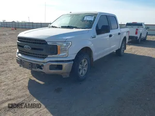 2019 Ford F-150 XL with VIN 1FTEW1E52KKC94894, listed as a IAAI auction lot 41880412 with 133,355 mi miles. Bid and sale history available at carsss.com. Image 2.