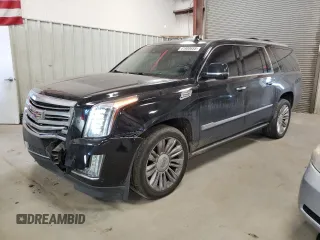 2015 Cadillac Escalade ESV Platinum z VIN 1GYS4UKJ7FR606162, wystawiony jako Copart lot #41988655 z przebiegiem 252 337 mil mil oraz Szkody całkowita. Historia ofert i sprzedaży dostępna na DreamBid. Obrazek 1.