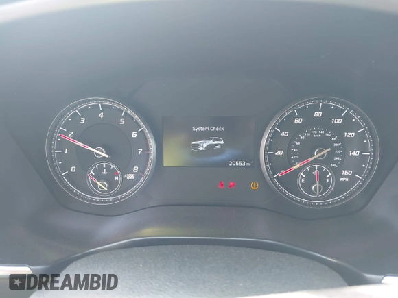 2022 Hyundai Santa Fe SEL with VIN 5NMS24AJ8NH415477, listed as a IAAI auction lot 41877486 with 20,553 mi miles and . Bid and sale history available at DreamBid. Image 7.