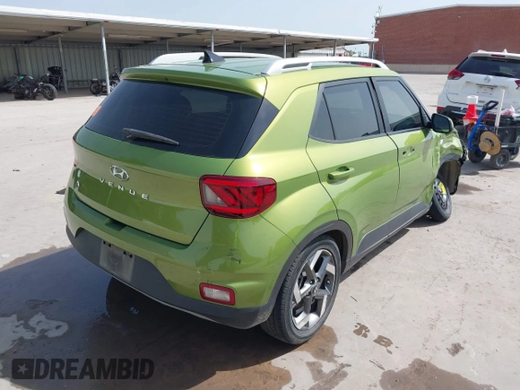 2022 Hyundai Venue SEL with VIN KMHRC8A30NU204234, listed as a IAAI auction lot 42238377 with 48,028 mi miles and . Bid and sale history available at DreamBid. Image 4.