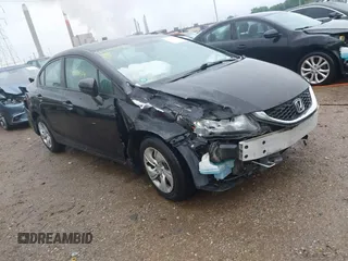 2015 Honda Civic LX with VIN 19XFB2F54FE059474, listed as a IAAI auction lot 42426379 with 90,204 mi miles and . Bid and sale history available at DreamBid. Image 1.