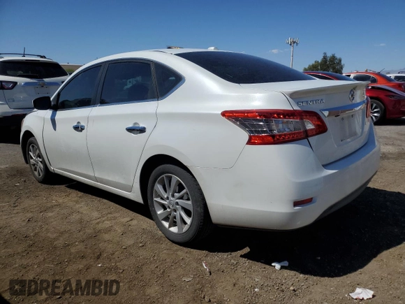 2015 Nissan Sentra SV with VIN 3N1AB7AP3FY248845, listed as a Copart auction lot 54233385 with 132,820 mi miles and Salvage Title. Bid and sale history available at DreamBid. Image 2.