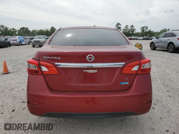 2014 Nissan Sentra S with VIN 3N1AB7AP1EL617617, listed as a Copart auction lot 53881715 with 104,587 mi miles and Clean Title. Bid and sale history available at DreamBid. Image 6.