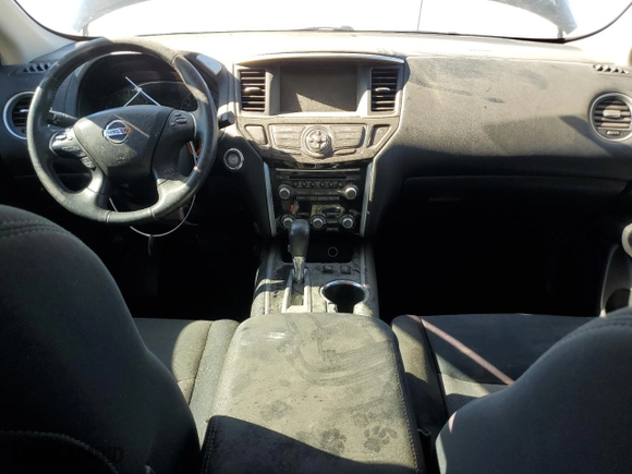 2017 Nissan Pathfinder SL with VIN 5N1DR2MN2HC602607, listed as a Copart auction lot 81130204 with 139,674 mi miles and Salvage Title. Bid and sale history available at carsss.com. Image 8.