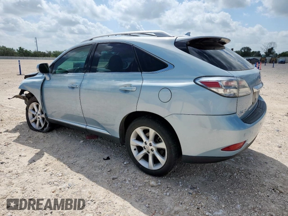 2010 Lexus RX 350 z VIN 2T2ZK1BA0AC019115, wystawiony jako Copart lot #62069995 z przebiegiem 159 262 mil mil oraz Szkoda całkowita • Salvage title. Historia ofert i sprzedaży dostępna na DreamBid. Obrazek 2.