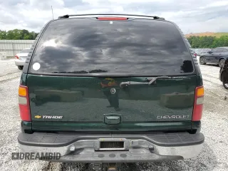 2001 Chevrolet Tahoe LT with VIN 1GNEK13T21J168737, listed as a Copart auction lot 56449655 with 133,688 mi miles and Salvage title. Bid and sale history available at DreamBid. Image 6.