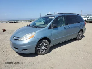 2008 Toyota Sienna CE with VIN 5TDZK23C18S119333, listed as a Copart auction lot 55500335 with 240,065 mi miles and Clean Title. Bid and sale history available at carsss.com. Image 1.