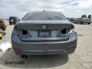 2017 BMW 3 Series 330i with VIN WBA8B9G56HNU09182, listed as a Copart auction lot 53355905 with 128,009 mi miles and Salvage Title. Bid and sale history available at carsss.com. Image 6.