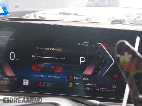 2025 BMW 2 Series 230i with VIN 3MW23CM03S8F01241, listed as a IAAI auction lot 42327520 with 4,571 mi miles and . Bid and sale history available at DreamBid. Image 7.