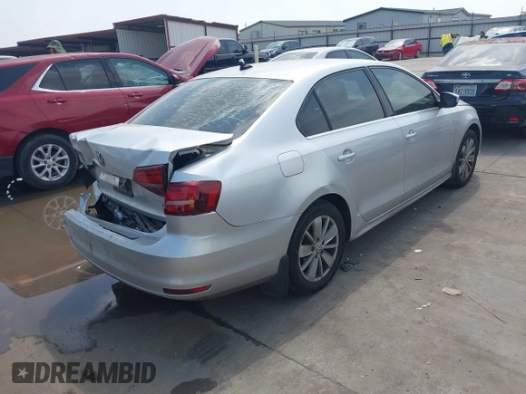 2016 Volkswagen Jetta Sedan 1.4T SE with VIN 3VWD67AJXGM319278, listed as a IAAI auction lot 41954099 with 92,614 mi miles. Bid and sale history available at carsss.com. Image 4.