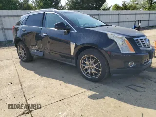 2015 Cadillac SRX Performance Collection with VIN 3GYFNFE33FS586965, listed as a Copart auction lot 54919505 with 93,810 mi miles and Salvage title. Bid and sale history available at DreamBid. Image 4.