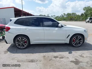 2021 BMW X3 M40i with VIN 5UXTY9C04M9G46876, listed as a IAAI auction lot 41965573 with 112,893 mi miles. Bid and sale history available at carsss.com. Image 13.