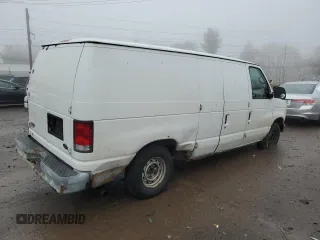 2001 Ford Econoline Cargo with VIN 1FTRE142X1HB27593, listed as a Copart auction lot 83827154 with 190,761 mi miles and Salvage Title. Bid and sale history available at DreamBid. Image 3.