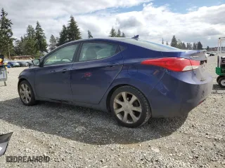 2012 Hyundai Elantra GLS PZEV with VIN 5NPDH4AE4CH087131, listed as a Copart auction lot 52668105 with 117,308 mi miles and Salvage Title. Bid and sale history available at carsss.com. Image 2.