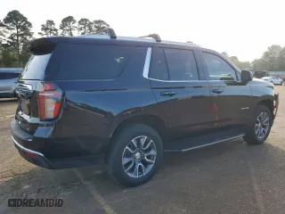 2022 Chevrolet Tahoe LT with VIN 1GNSCNKD3NR365179, listed as a Copart auction lot 82892144 with 53,447 mi miles and Salvage Title. Bid and sale history available at carsss.com. Image 3.