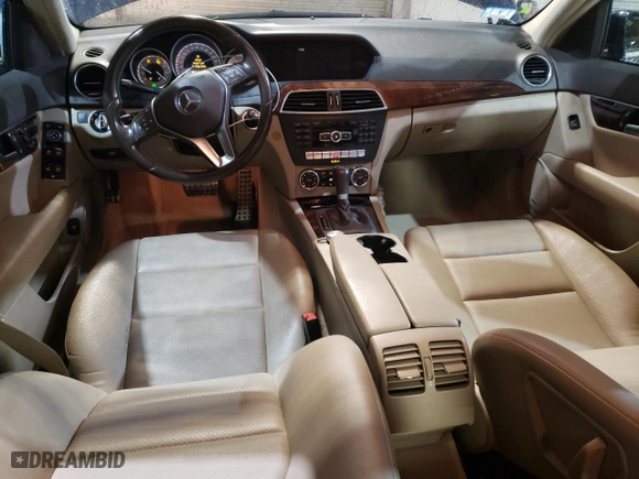 2012 Mercedes-Benz C-Class C 300 Sport with VIN WDDGF8BB7CA724444, listed as a Copart auction lot 51958845 with 154,250 mi miles and Clean Title. Bid and sale history available at carsss.com. Image 8.