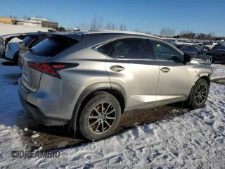 2020 Lexus NX with VIN JTJSARDZ7L2230210, listed as a Copart auction lot 42704995 with 95,227 mi miles and Salvage Title. Bid and sale history available at carsss.com. Image 3.