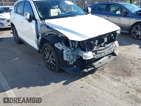 2018 Mazda CX-5 Grand Touring with VIN JM3KFBDM6J0435579, listed as a IAAI auction lot 41208899 with 131,212 mi miles. Bid and sale history available at carsss.com. Image 6.