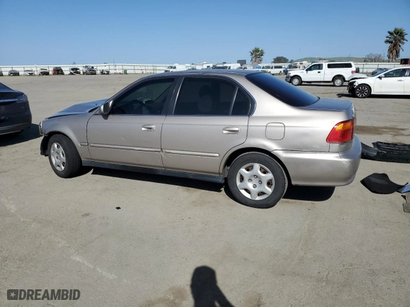 2000 Honda Civic EX with VIN 2HGEJ8644YH574444, listed as a Copart auction lot 52209095 with 113,659 mi miles and Salvage Title. Bid and sale history available at carsss.com. Image 2.