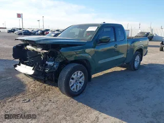 2024 Nissan Frontier S with VIN 1N6ED1CL0RN650210, listed as a IAAI auction lot 41383694 with NaN miles. Bid and sale history available at carsss.com. Image 18.
