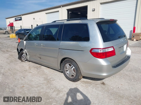 2007 Honda Odyssey EX-L with VIN 5FNRL38697B456356, listed as a IAAI auction lot 41587139 with 194,544 mi miles. Bid and sale history available at carsss.com. Image 3.