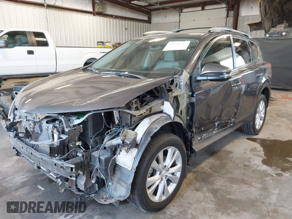 2014 Toyota RAV4 Limited with VIN 2T3DFREV3EW174950, listed as a IAAI auction lot 42542894 with 38,740 mi miles and . Bid and sale history available at DreamBid. Image 2.