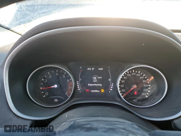 2020 Jeep Compass Sport with VIN 3C4NJDAB1LT112288, listed as a Copart auction lot 87818745 with 142,408 mi miles and Clean Title. Bid and sale history available at DreamBid. Image 9.