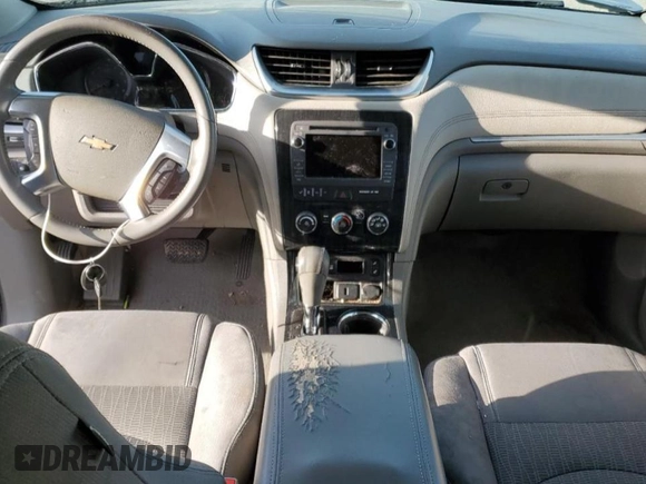2017 Chevrolet Traverse LT with VIN 1GNKRGKD4HJ118802, listed as a Copart auction lot 89173575 with 193,310 mi miles and Salvage Title. Bid and sale history available at DreamBid. Image 8.