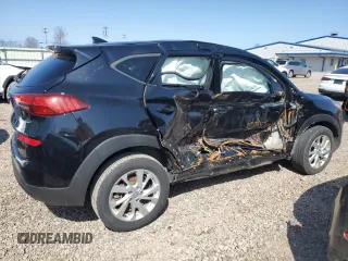 2019 Hyundai Tucson SE with VIN KM8J2CA43KU001216, listed as a Copart auction lot 54161225 with 50,645 mi miles and Salvage Title. Bid and sale history available at carsss.com. Image 3.