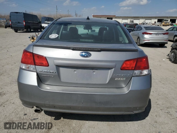 2011 Subaru Legacy Limited with VIN 4S3BMBJ63B3236123, listed as a Copart auction lot 49090485 with 175,498 mi miles and Salvage title. Bid and sale history available at DreamBid. Image 6.