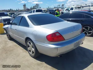 2001 Acura CL Type S with VIN 19UYA426X1A035313, listed as a IAAI auction lot 41944970 with 155,037 mi miles. Bid and sale history available at carsss.com. Image 3.