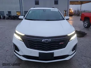 2024 Chevrolet Equinox RS with VIN 3GNAXMEGXRS130622, listed as a Copart auction lot 43240515 with 14,354 mi miles and Salvage Title. Bid and sale history available at carsss.com. Image 5.