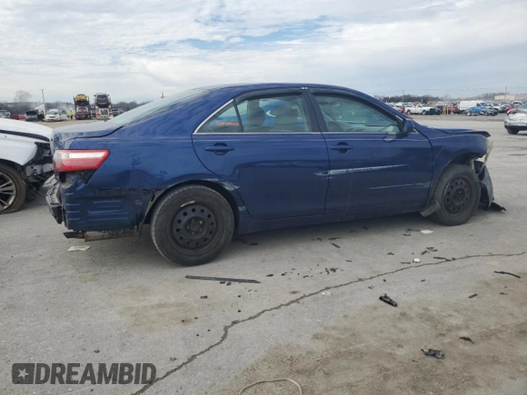 2009 Toyota Camry with VIN 4T1BE46K89U354568, listed as a Copart auction lot 45355125 with 101,117 mi miles and Salvage Title. Bid and sale history available at DreamBid. Image 3.
