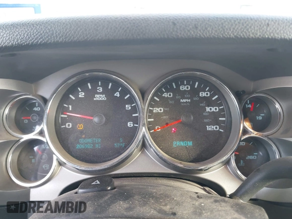 2009 Chevrolet Silverado 1500 LT with VIN 3GCEC23J79G164044, listed as a IAAI auction lot 41829225 with 207,650 mi miles. Bid and sale history available at carsss.com. Image 7.